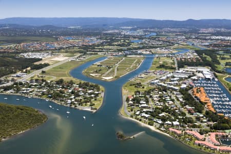 Aerial Image of HOPE ISLAND CANEL