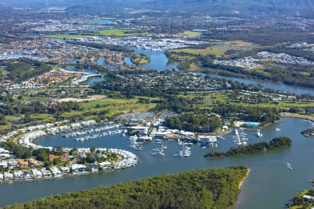 Aerial Image of SANCTUARY COVE HOPE ISLAND