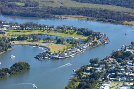 Aerial Image of HOPE ISLAND DEVELOPMENT