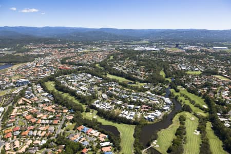 Aerial Image of ROBINA WOODS GOLF COURSE