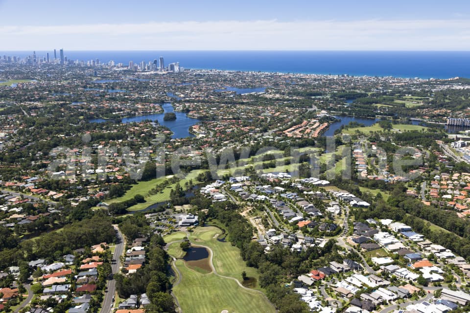 Aerial Image of Robina Woods Golf Course