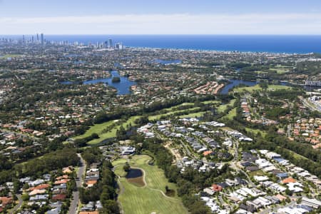 Aerial Image of ROBINA WOODS GOLF COURSE