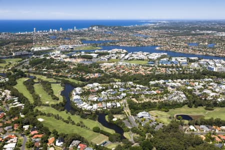 Aerial Image of ROBINA WOODS GOLF COURSE