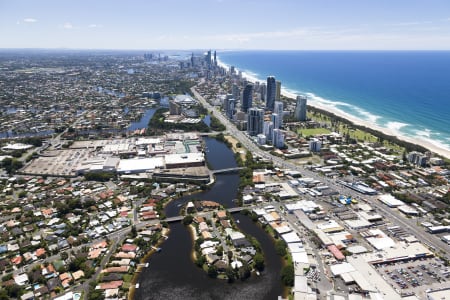 Aerial Image of MERMAID BEACH INDUSTRIAL