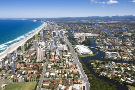 Aerial Image of BROADBEACH CBD