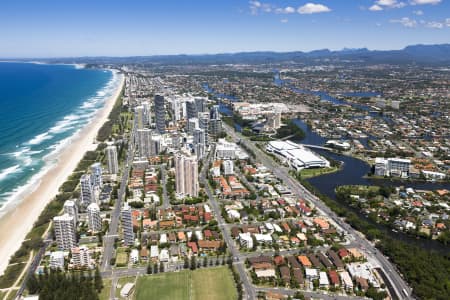 Aerial Image of BROADBEACH CBD