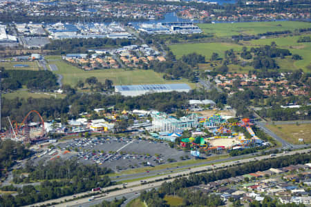 Aerial Image of DREAMWORLD GOLD COAST