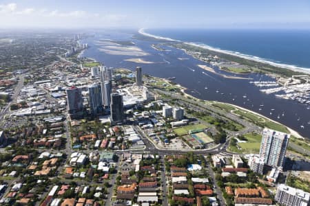 Aerial Image of SOUTHPORT CBD