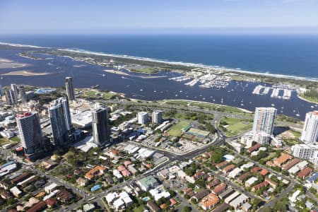 Aerial Image of SOUTHPORT CBD