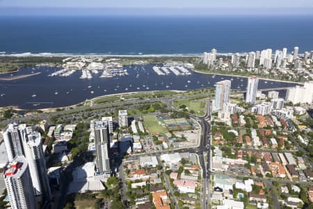 Aerial Image of SOUTHPORT CBD