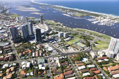 Aerial Image of SOUTHPORT CBD