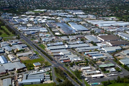 Aerial Image of INDUSTRIAL ESTATE VIRGINIA