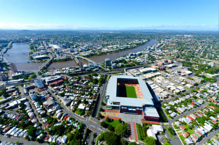 Aerial Image of SUNCORP STADIUM LOOKING SOUTH WEST