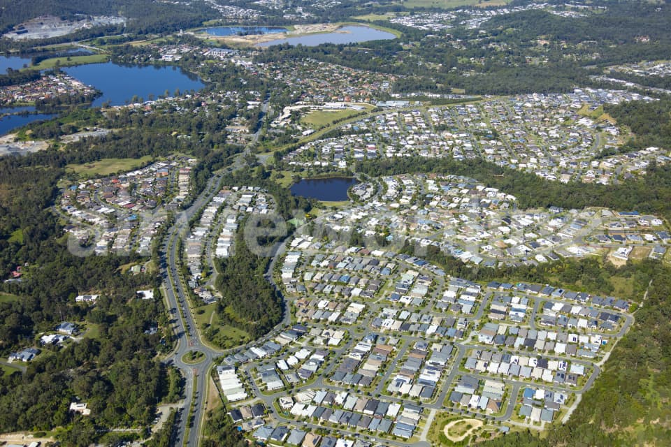 Aerial Image of Upper Coomera Highland Development