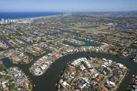 Aerial Image of BROADBEACH WATERS