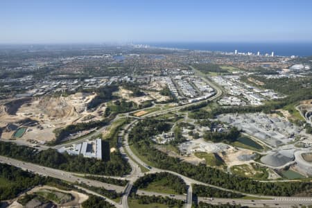 Aerial Image of BURLEIGH HEADS