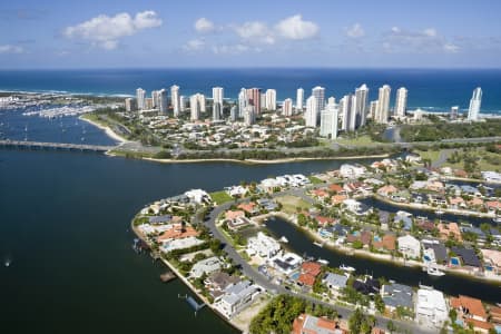 Aerial Image of PARADISE WATERS