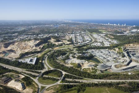 Aerial Image of BURLEIGH HEADS
