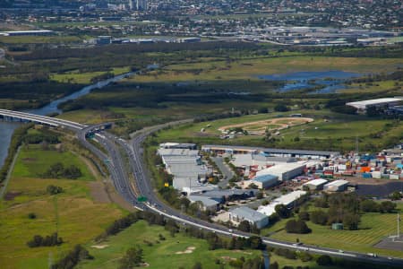 Aerial Image of NORTHGATE INDUSTRIAL ESTATE