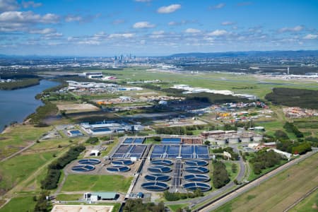 Aerial Image of LUGGAGE POINT WASTE WATER TREATMENT PLANT
