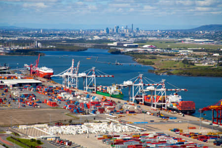 Aerial Image of PORT OF BRISBANE