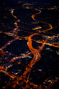 Aerial Image of NIGHT VIEW OF PACIFIC MOTORWAY