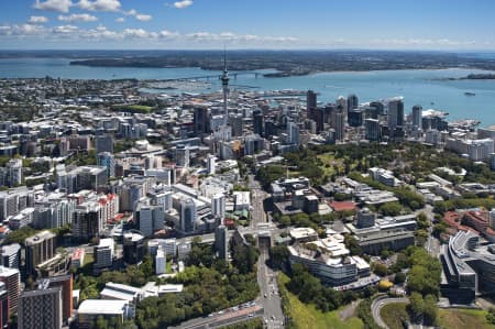 Aerial Image of AUCKLAND CBD