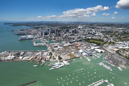 Aerial Image of AUCKLAND CBD FROM WESTHAVEN