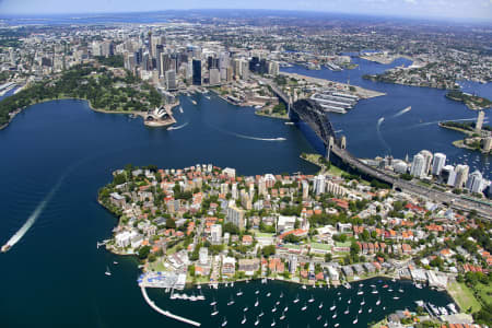 Aerial Image of KIRRIBILLI & CIRCULAR QUAY