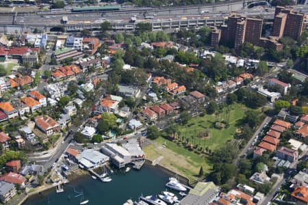Aerial Image of KIRRIBILLI AND MILSONS POINT