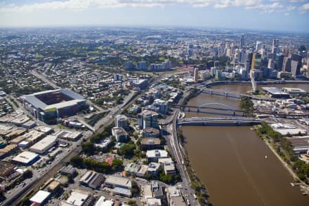 Aerial Image of PADDINGTON & BRISBANE CBD