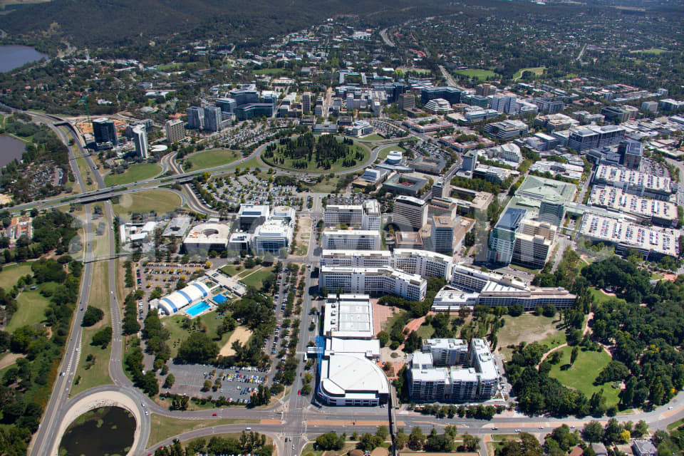 Aerial Image of Canberra Center
