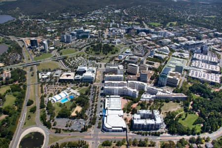 Aerial Image of CANBERRA CENTER