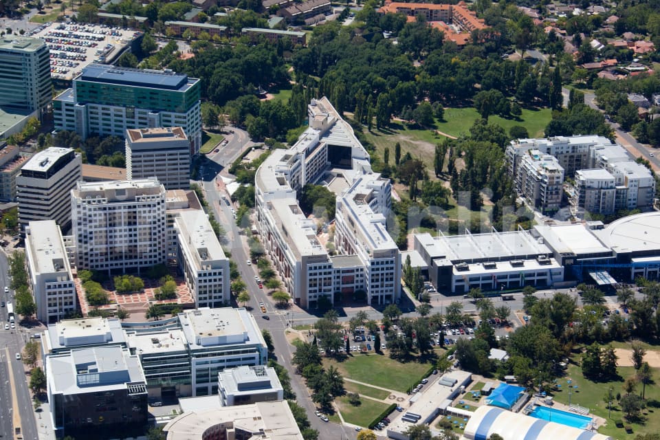 Aerial Image of Allara Street, Canberra