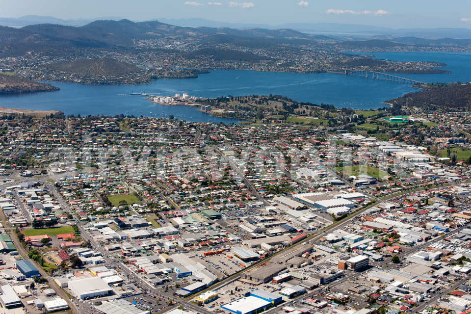 Aerial Image of Moonah To Hobart