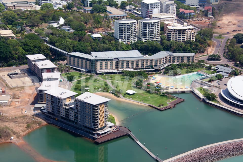 Aerial Image of Vibe Hotel Darwin