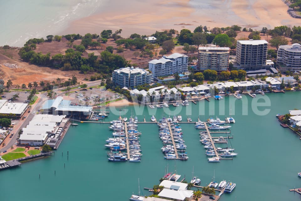 Aerial Image of Cullen Bay Marina