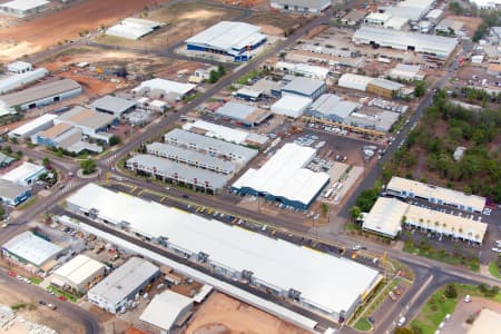 Aerial Image of FACTORIES AT WINNELLIE DARWIN