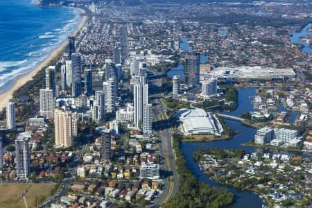 Aerial Image of GOLD COAST CONVENTION AND EXHIBITION CENTRE