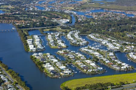 Aerial Image of RIVERLINKS DEVELOPMENT HELENSAVALE HOPE ISLAND