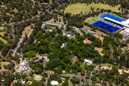 Aerial Image of MELBOURNE ZOO