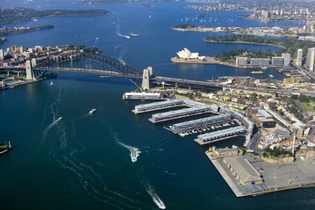 Aerial Image of WALSH BAY, SYDNEY