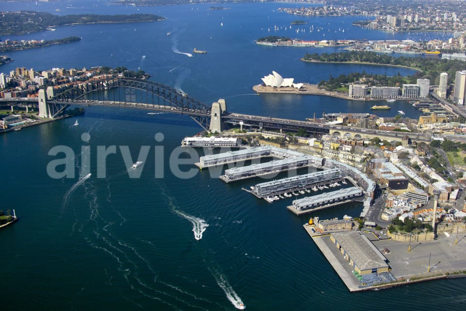 Aerial Image of Walsh Bay, Sydney