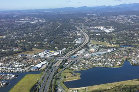 Aerial Image of OXENFORD AND HELENSVALE