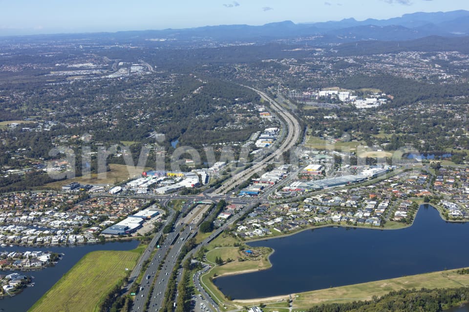 Aerial Image of Oxenford and Helensvale