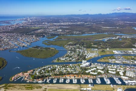 Aerial Image of HOPE ISLAND