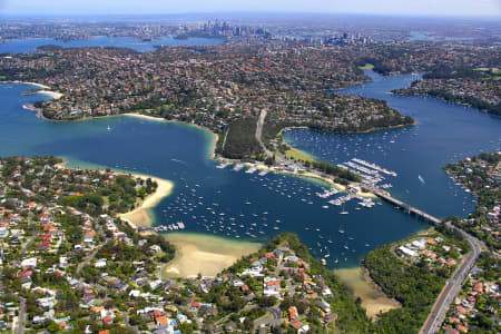 Aerial Image of CLONTARF TO SYDNEY