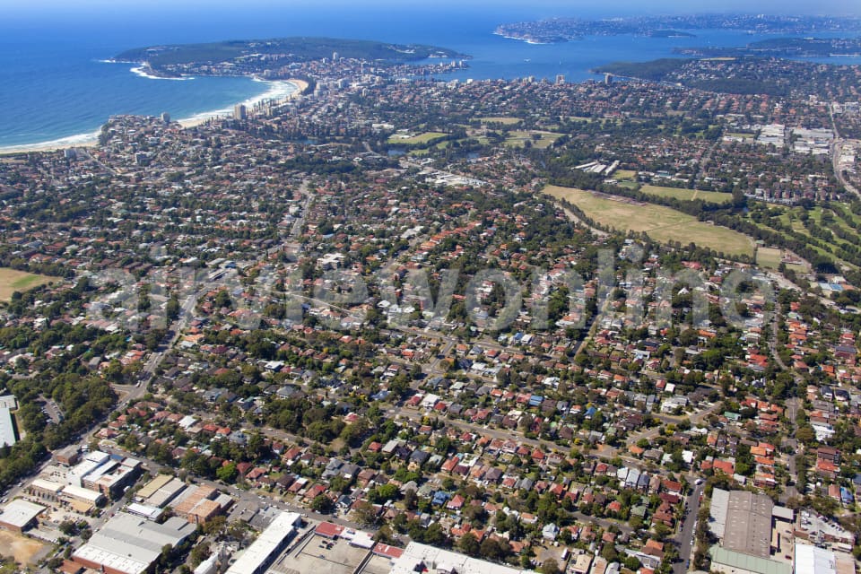 Aerial Image of North Manly to North Head