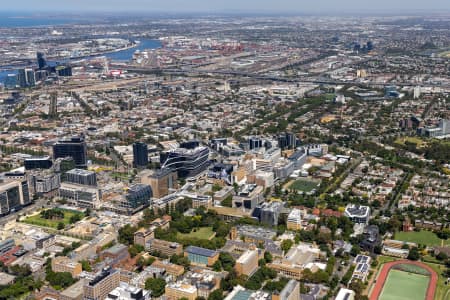 Aerial Image of PARKVILLE