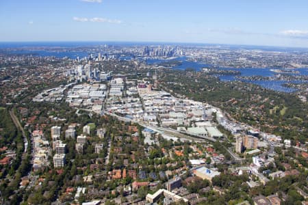 Aerial Image of ARTARMON TO SYDNEY CBD